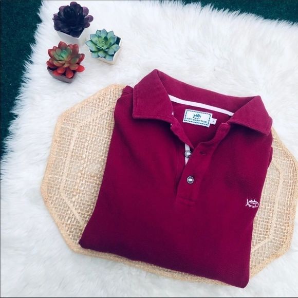 Southern Tide Long Sleeve Polo Men’s L - Picture 3 of 11